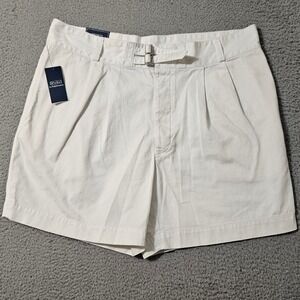 $198 Polo Ralph Lauren Regatta Army Gurkha Belted Relaxed Chino Shorts Sz 40 NWT